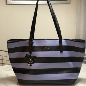 Kate Spade striped tote